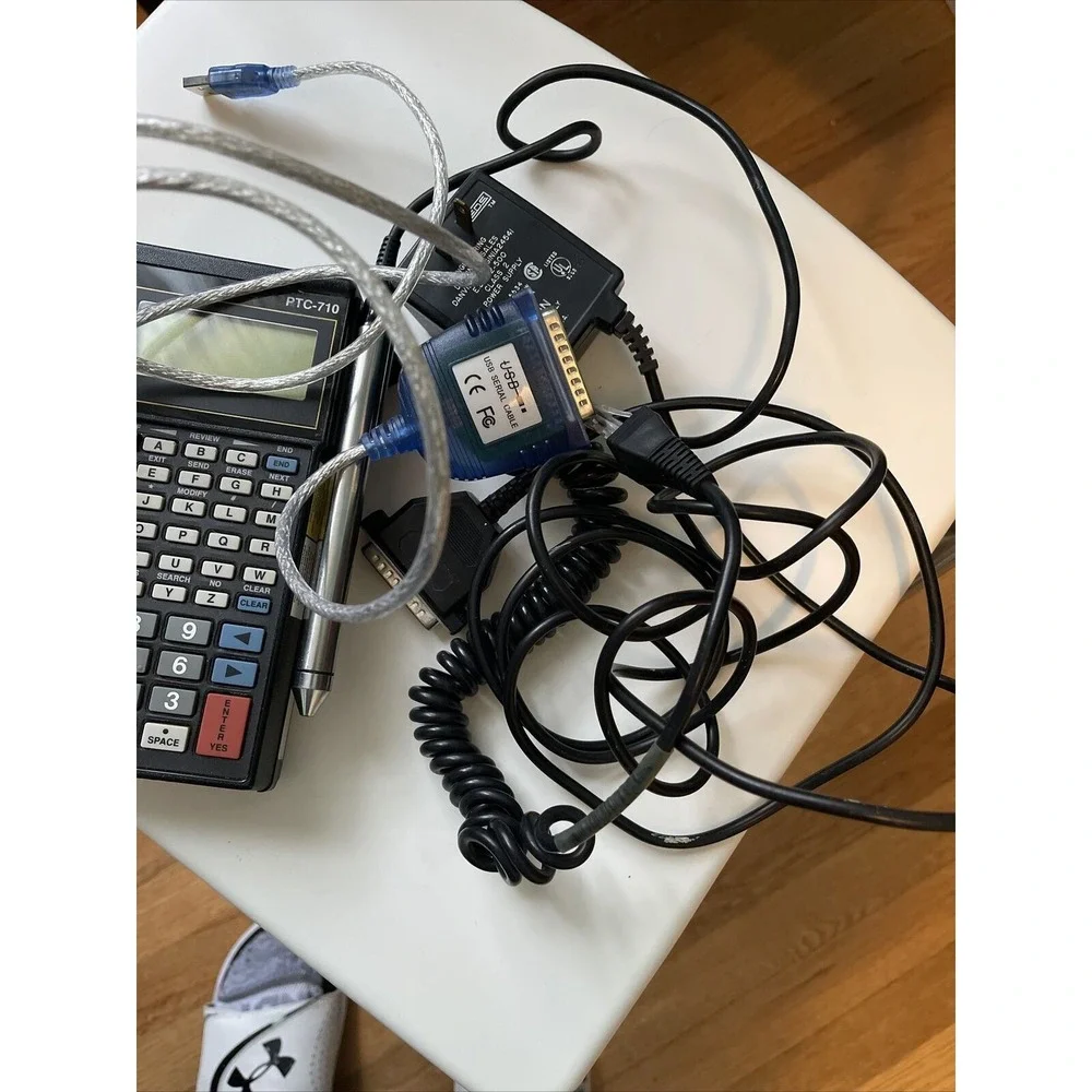 SYMBOL TELXON PTC-710 HAND HELD BAR CODE SCANNER
